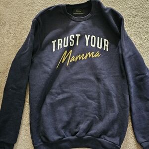 Zara Navy Sweatshirt